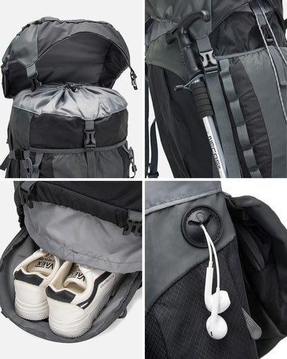 WATER REPELLENT 70L OUTDOOR BACKPACK W1502