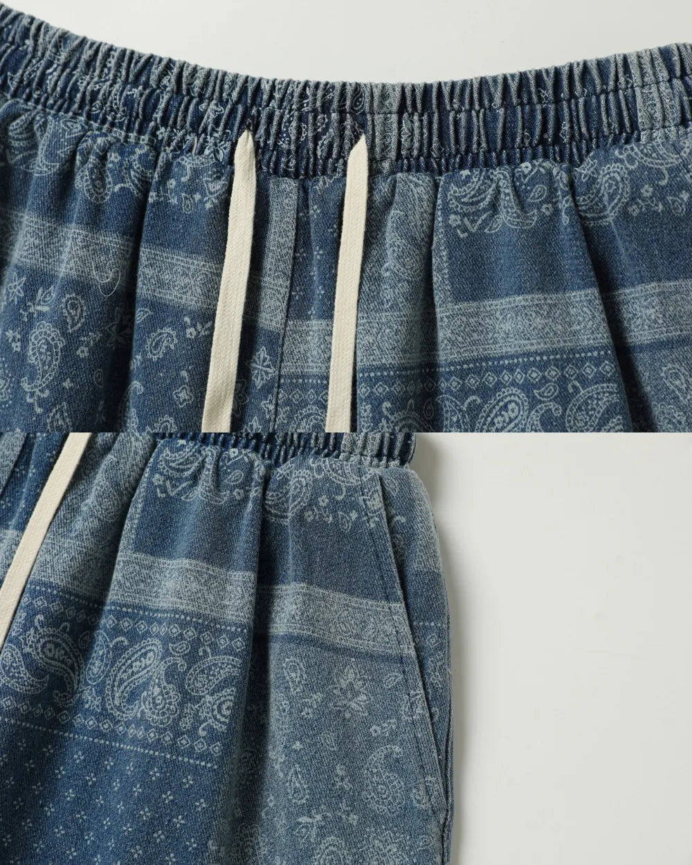 VINTAGE PAISLEY SHORTS W1704
