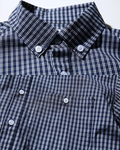 SHORT SLEEVE CHECKED SHIRTS W1668