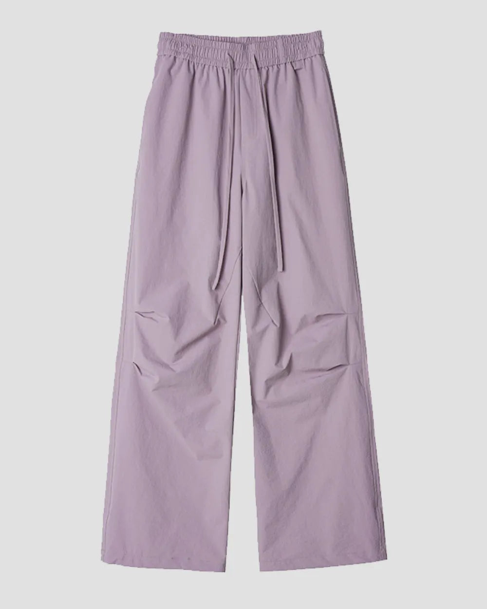 NYLON WIDE EASY PANTS W1810