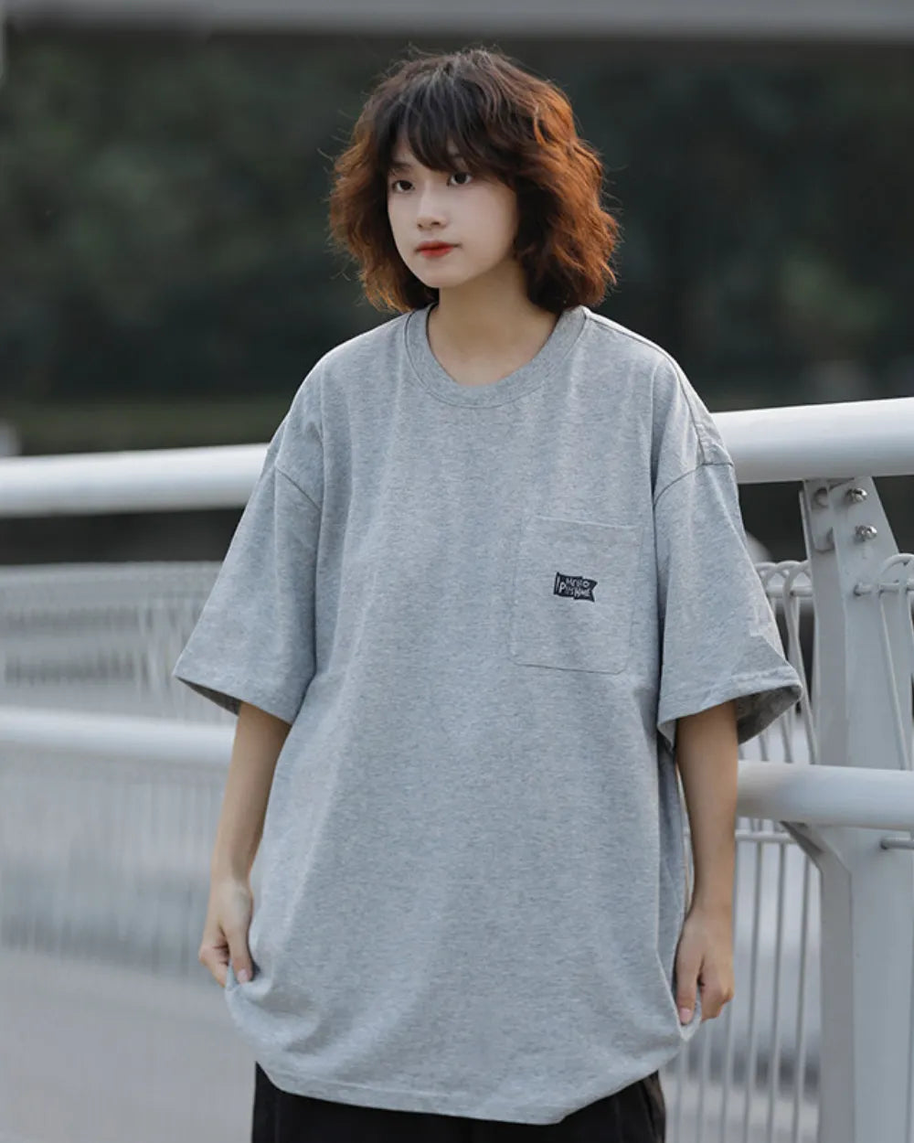 LOOSE-FIT POCKET T-SHIRT W1751