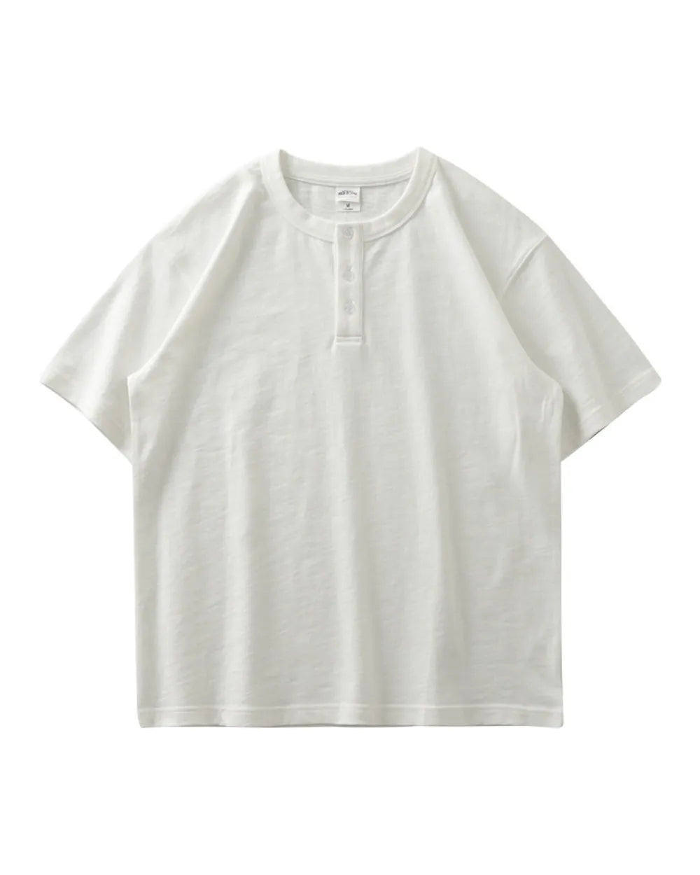 HENLEY NECK TEE W1761