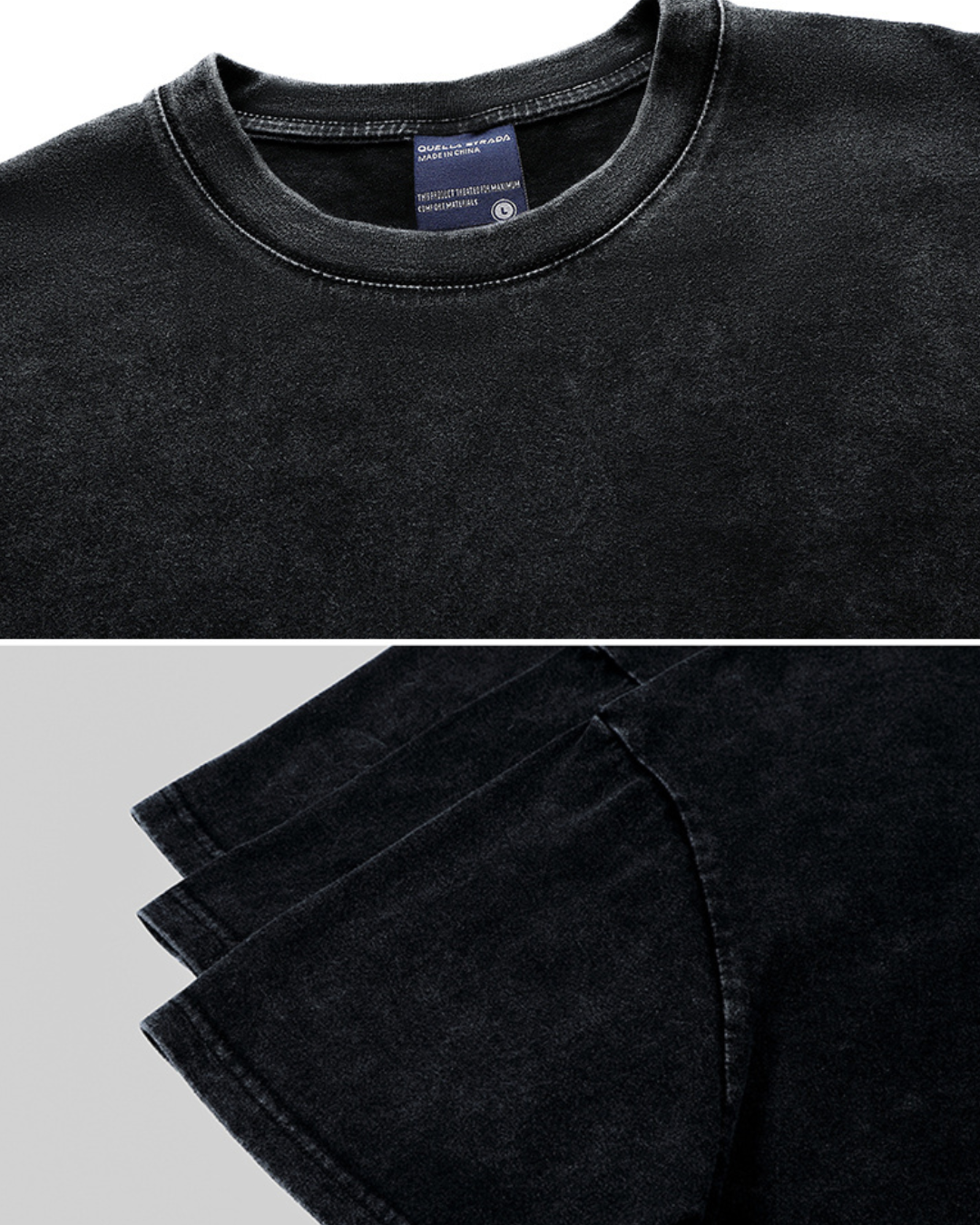PIGMENT WASHED GRAPHIC T‑SHIRTS W1463