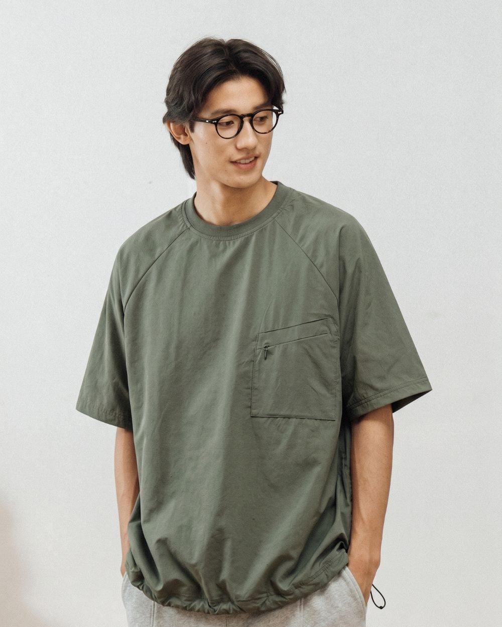 TECH DRAWCORD TEE W1628