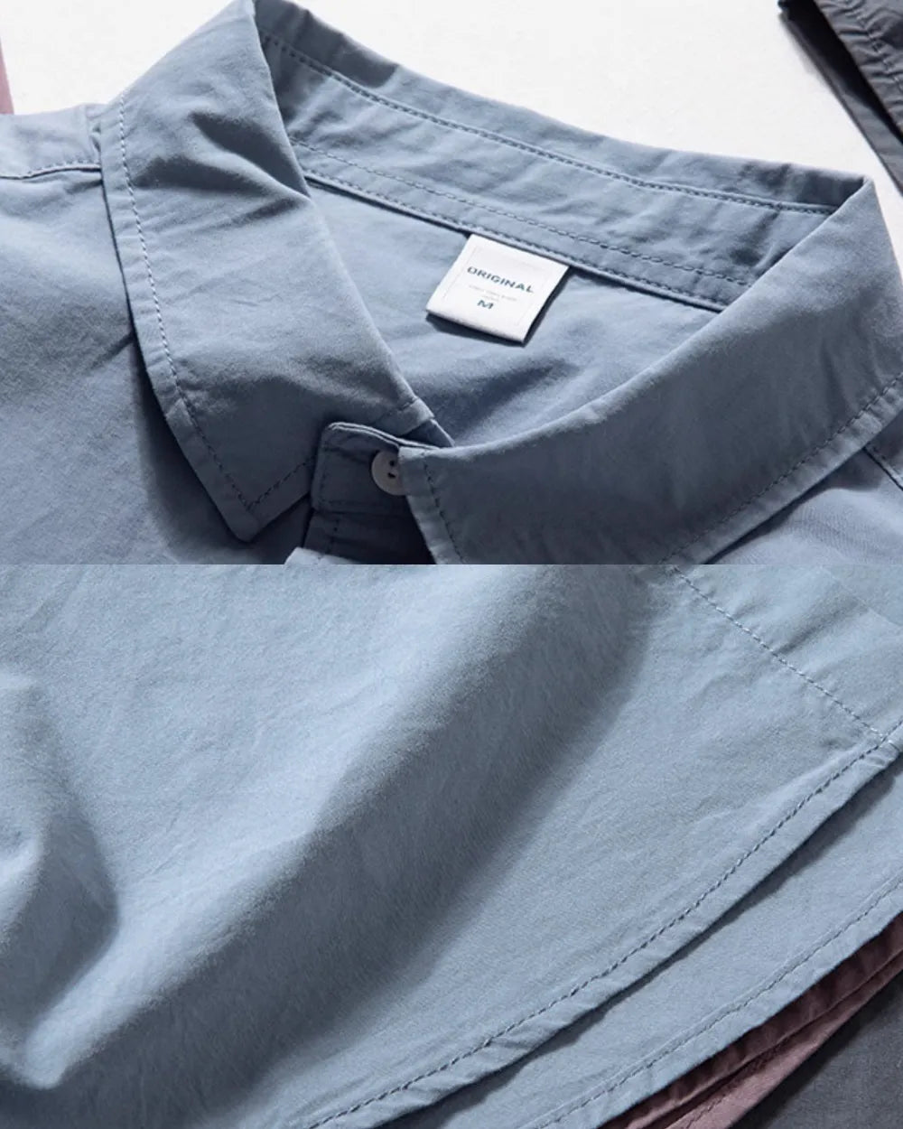 SOLID LOOSE SHIRTS W1739