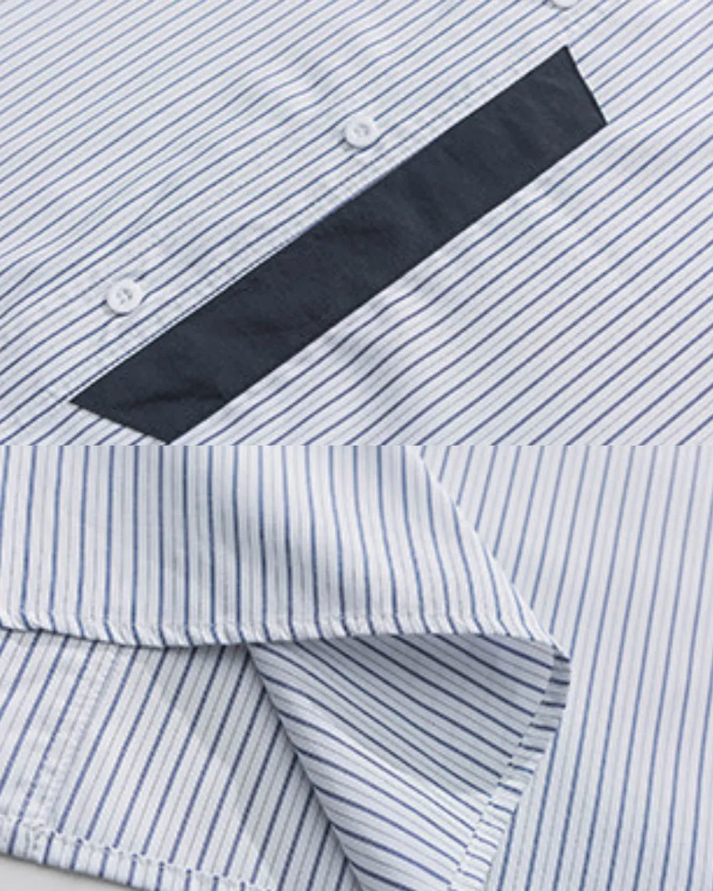 STRIPE SHORT SLEEVE SHIRTS W1754