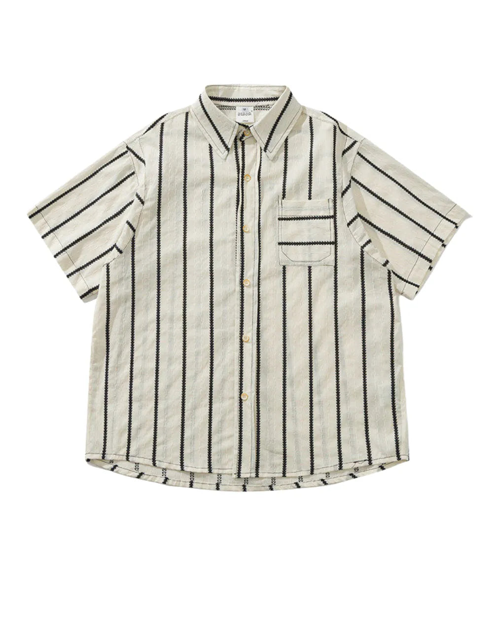 STRIPE WORK SHIRTS W1779