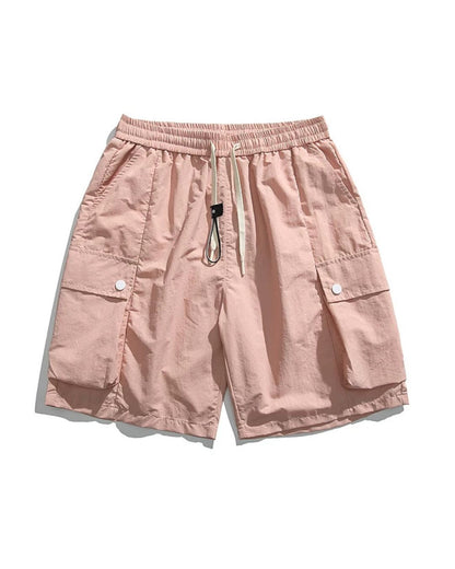 CRINKLE UTILITY SHORTS W1652