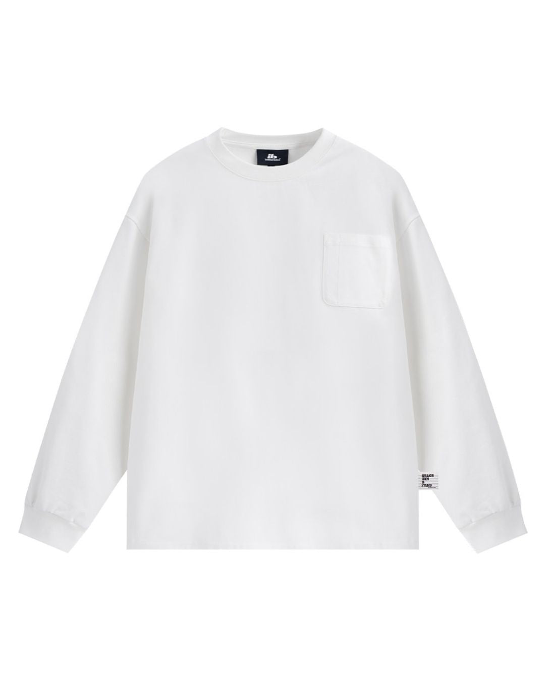 POCKET OVERSIZE LONG TEE W1580