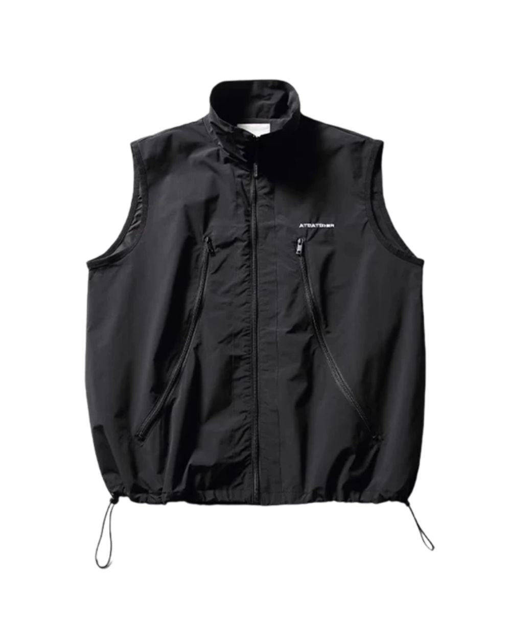 STAND COLLAR ZIP VEST W1800