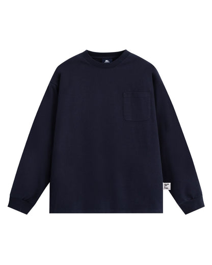 POCKET OVERSIZE LONG TEE W1580