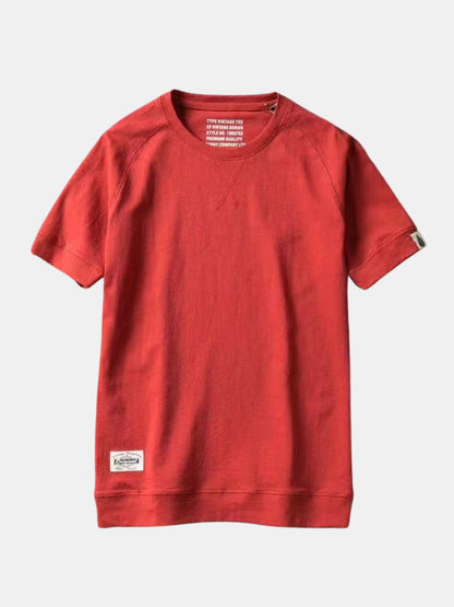 MULTICOLOR RAGLAN SLEEVE COTTON SHIRT W958