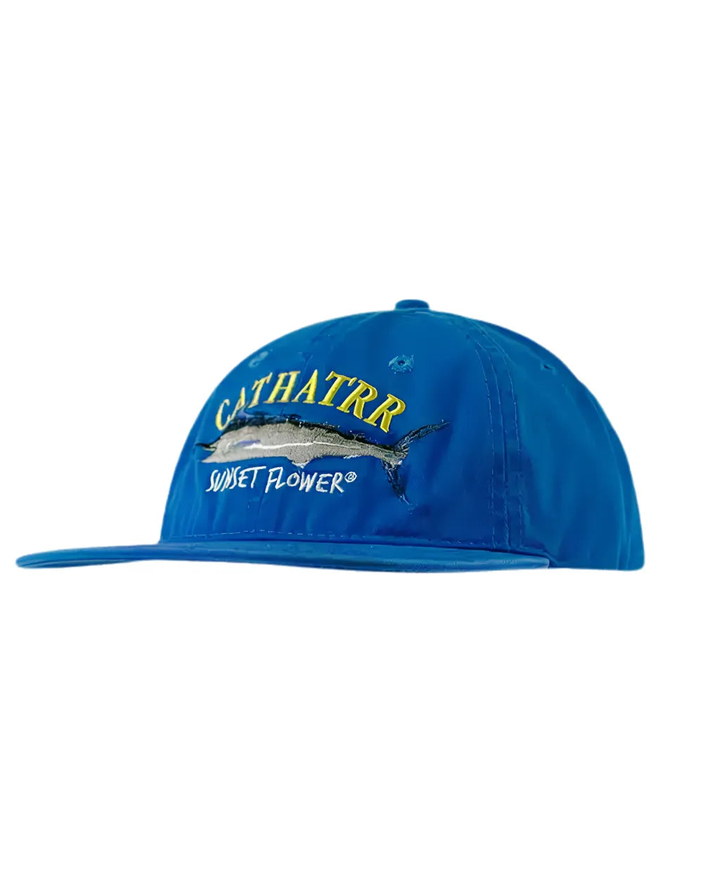 EMBROIDERY FISH CAP W1694