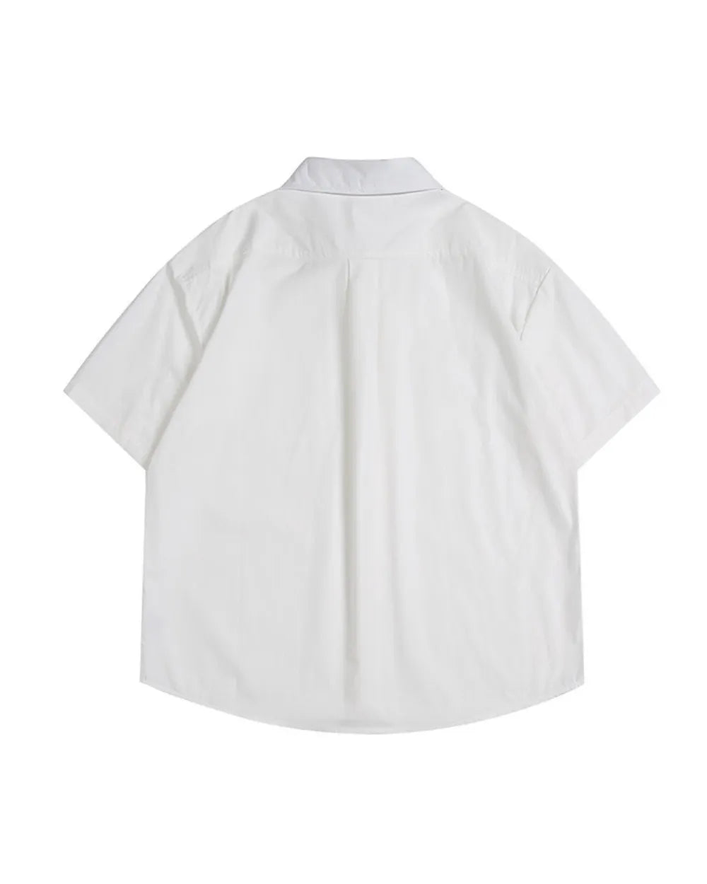 LOOSE SOLID POCKET SHIRTS W1792