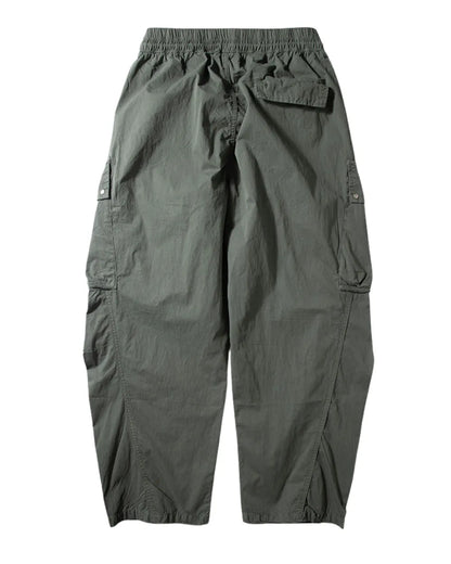 LOOSE WIDE CARGO PANTS W1796