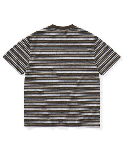 MELANGE BORDER TEE W1729