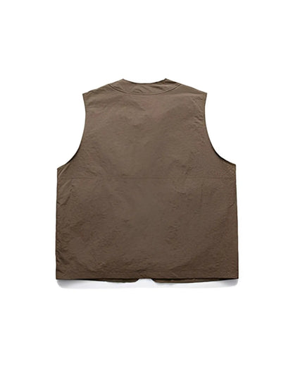 LOOSE CASUAL POCKET VEST W1697