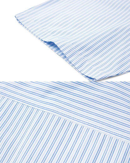 STRIPED LOOSE SHIRTS W1736