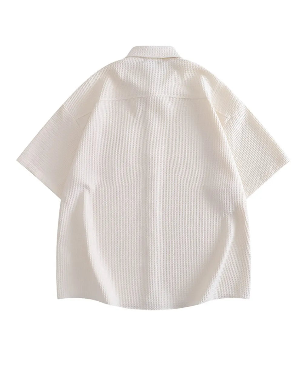 WAFFLE LOOSE SHIRTS W1658