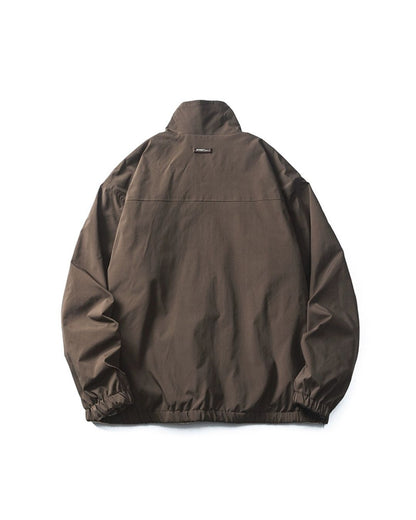 REVERSIBLE CHECK WATER-REPELLENT JACKET W1480