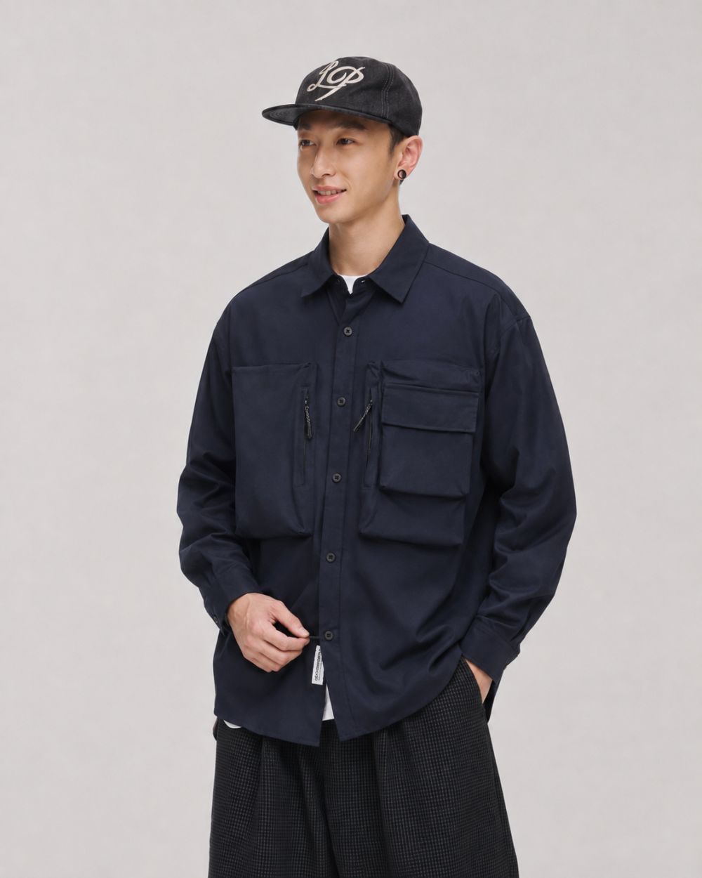 MOUNTAIN TECH POKET LONG SLEEVE SHIRT W204