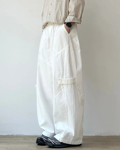 WIDE RELAXED CARGO PANTS W1805