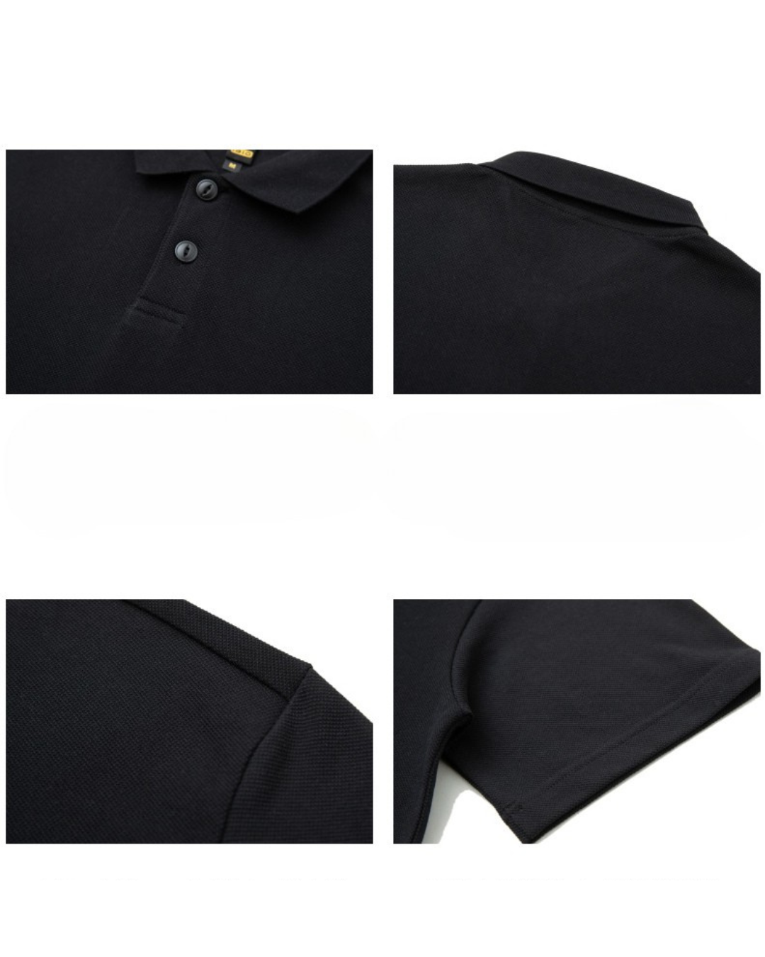 HEAVYWEIGHT TEXTURED RELAX POLOSHIRTS W1464