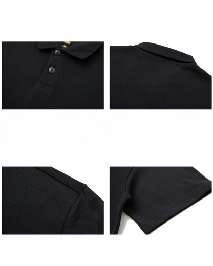 HEAVYWEIGHT TEXTURED RELAX POLOSHIRTS W1464
