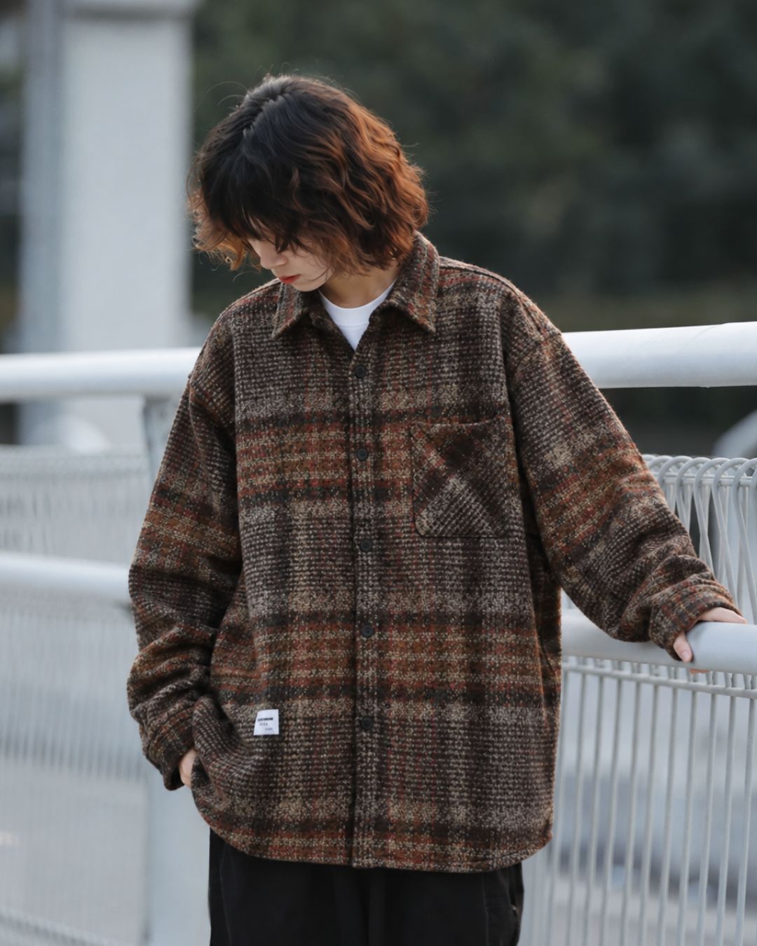 RETRO CHECK JACKET W1366