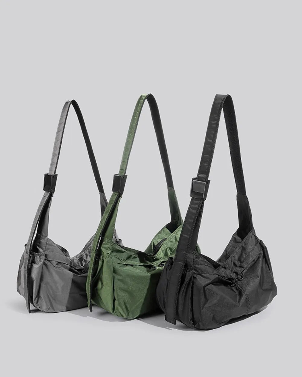 NYLON SHOULDER BAG W1700