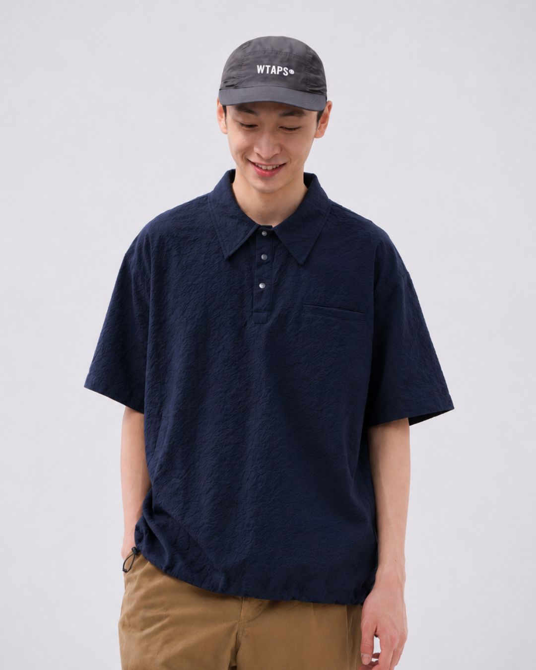 SEERSUCKER POLO SHIRTS W1621