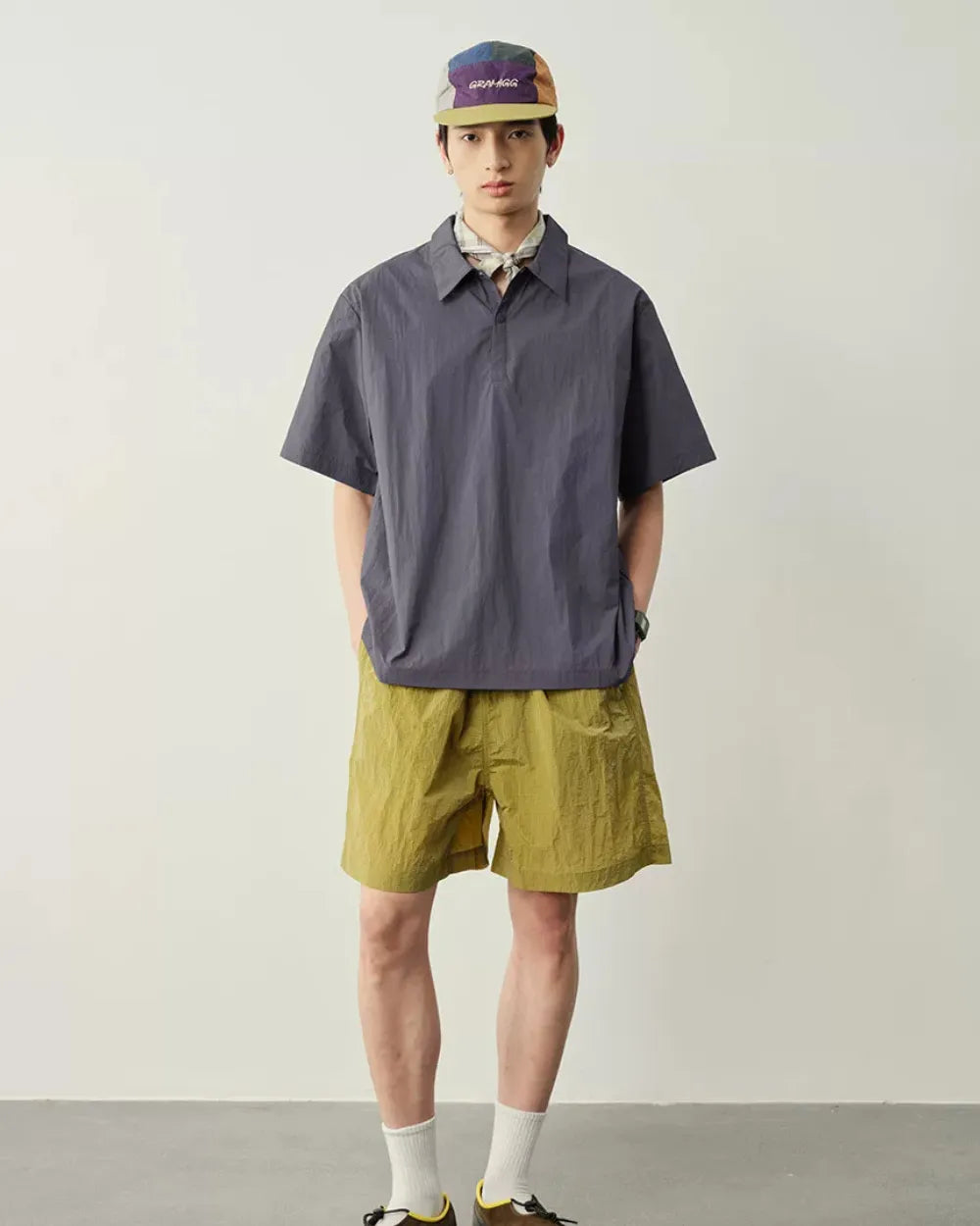 OVERSIZED POLO SHIRT W1644