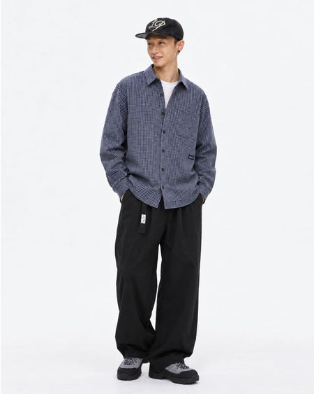 WIDE TUCK CARGO PANTS W1638
