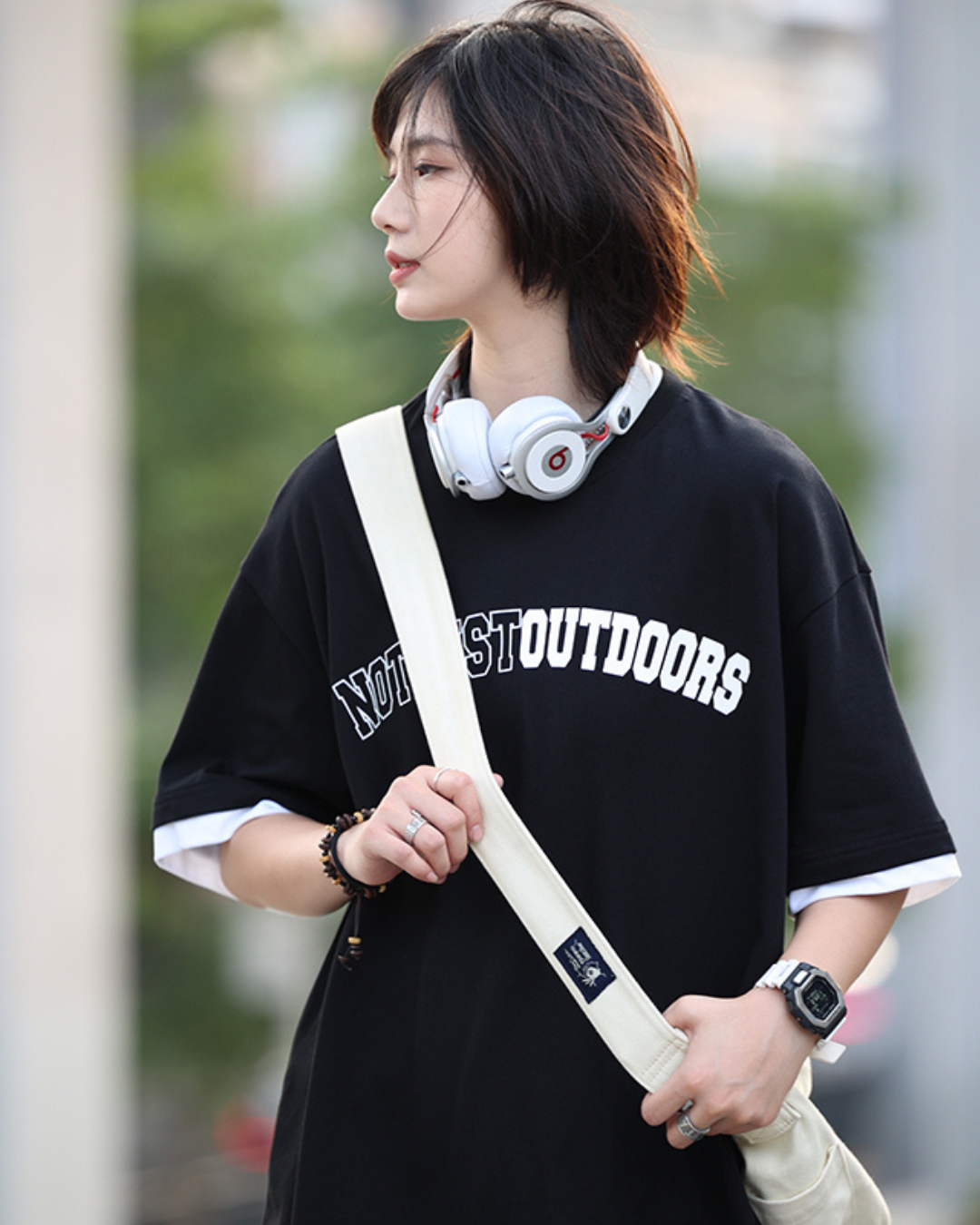 FAKE LAYERED T-SHIRT W1082