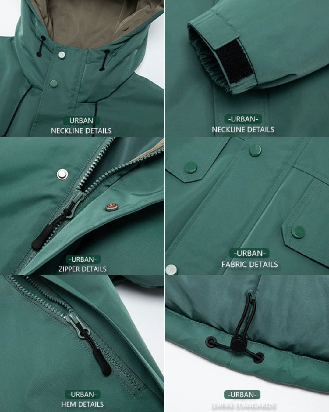 URBAN  HOODED JACKET W1511