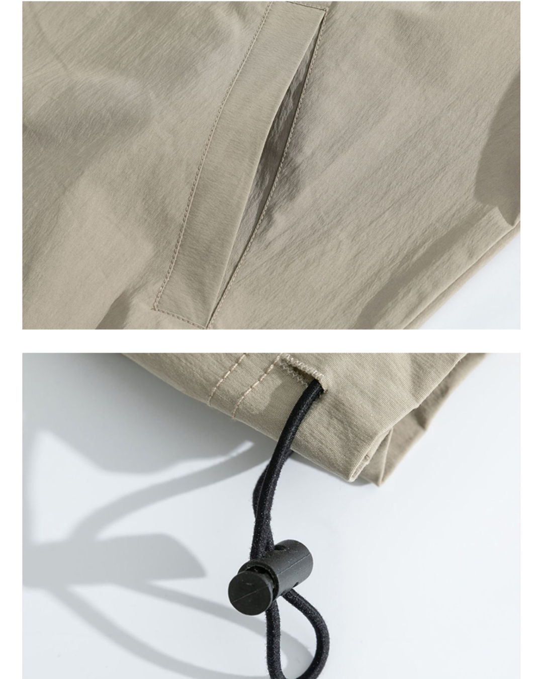 LIGHTWEIGHT WATER-REPELLENT HALF-ZIP TEE W1448