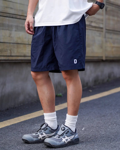 D EMBROIDERY NYLON SHORTS W1762