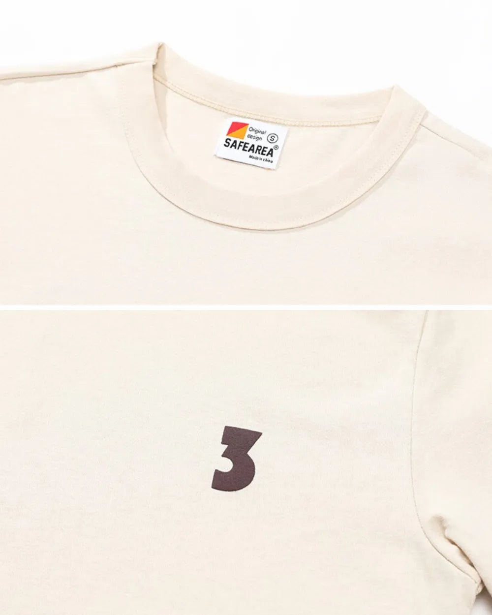 NUMBER GRAPHIC TEE W1696