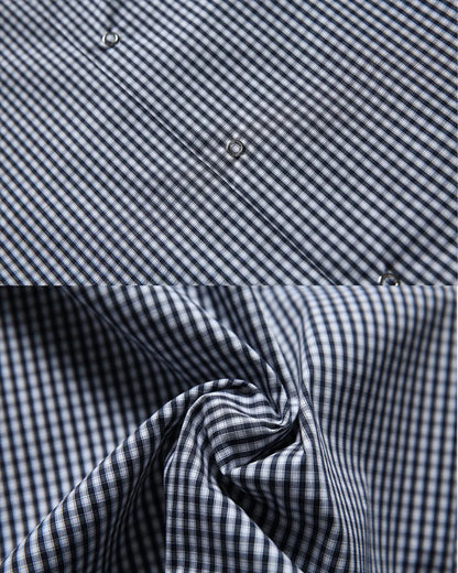 CHECKERED LOOSE SHIRT W1770