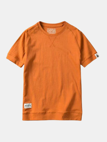 MULTICOLOR RAGLAN SLEEVE COTTON SHIRT W958