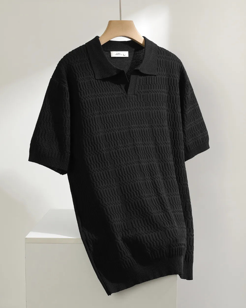ICE SILK KNIT POLO SHIRTS W1750