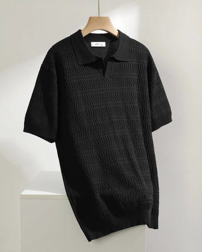 ICE SILK KNIT POLO SHIRTS W1750