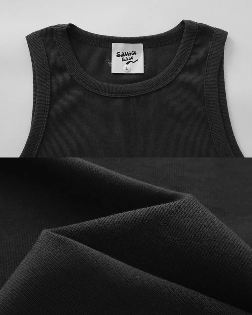 SIMPLE BACKLOGO TANKTOP W1703