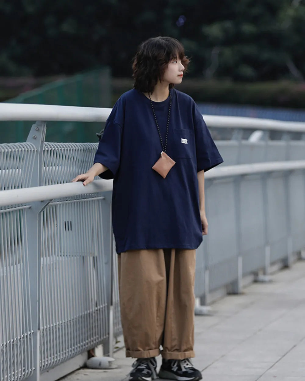 LOOSE-FIT POCKET T-SHIRT W1751