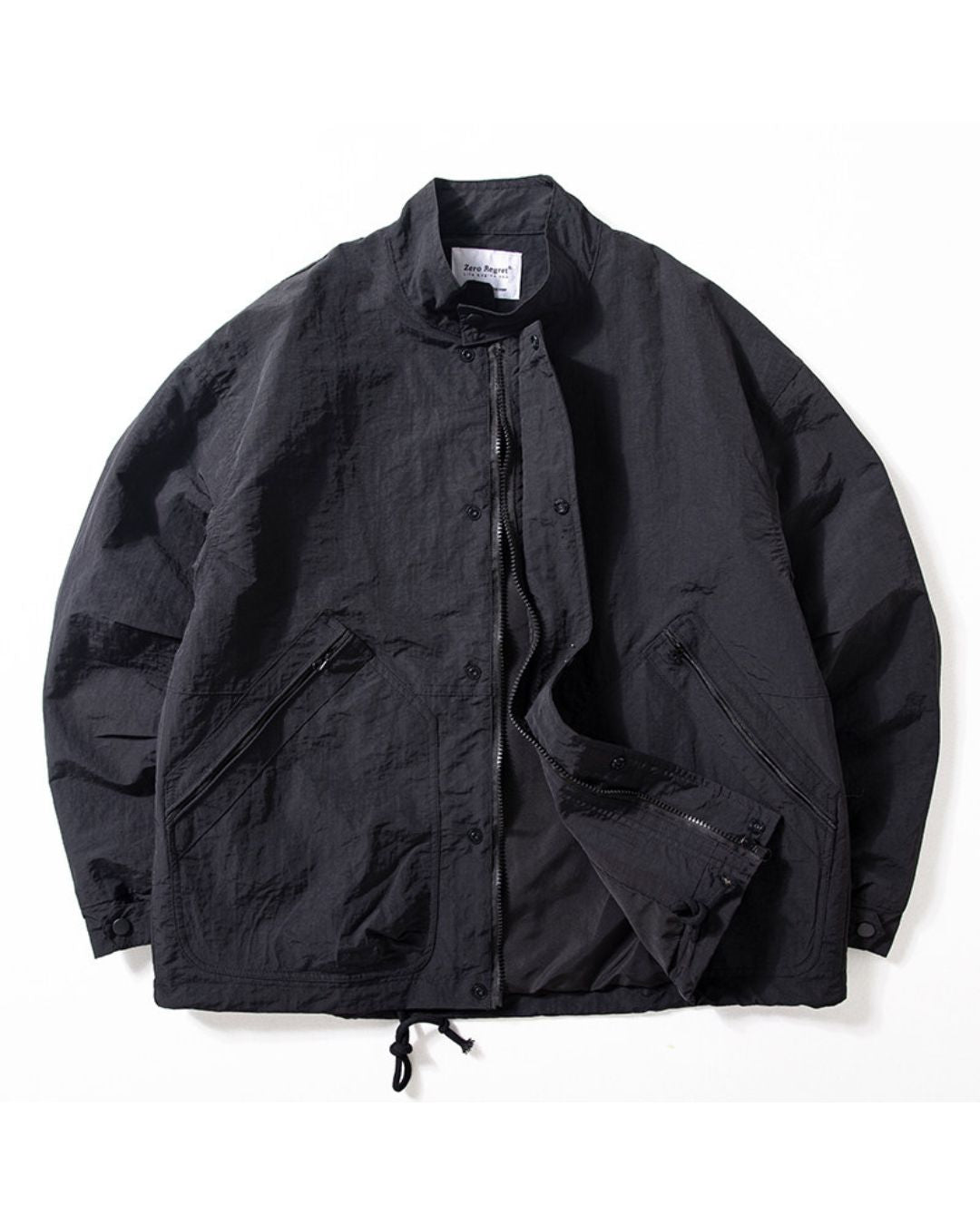 RIPSTOP STAND COLLAR JACKET W1589