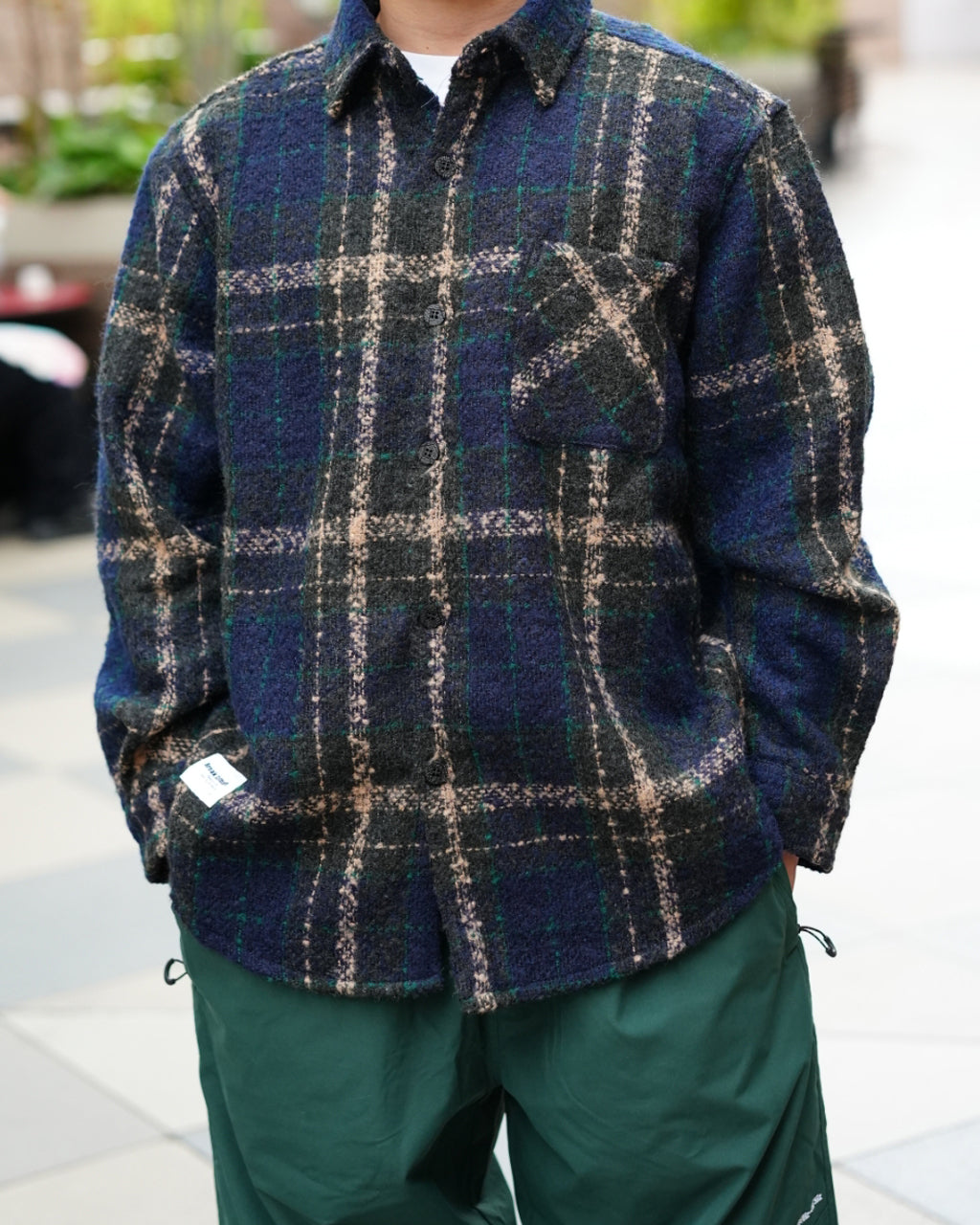 RETRO CHECK SHIRTS W1366