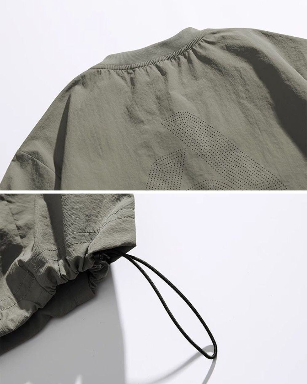 DRAWSTRING TEE W1650
