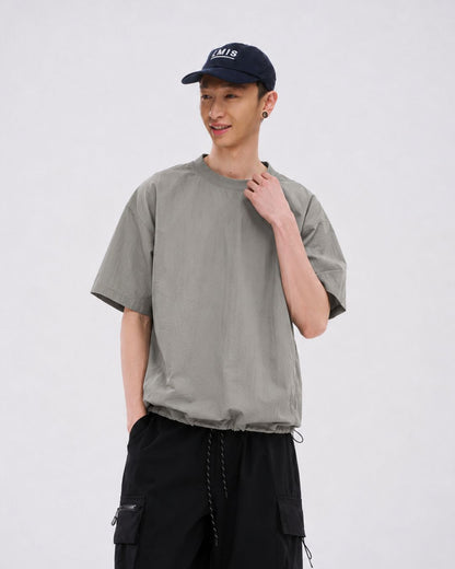 DRAWSTRING TEE W1650