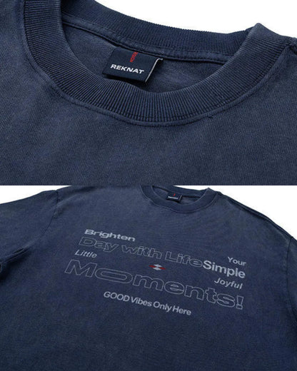 WASHED GRAPHIC TEE W1777
