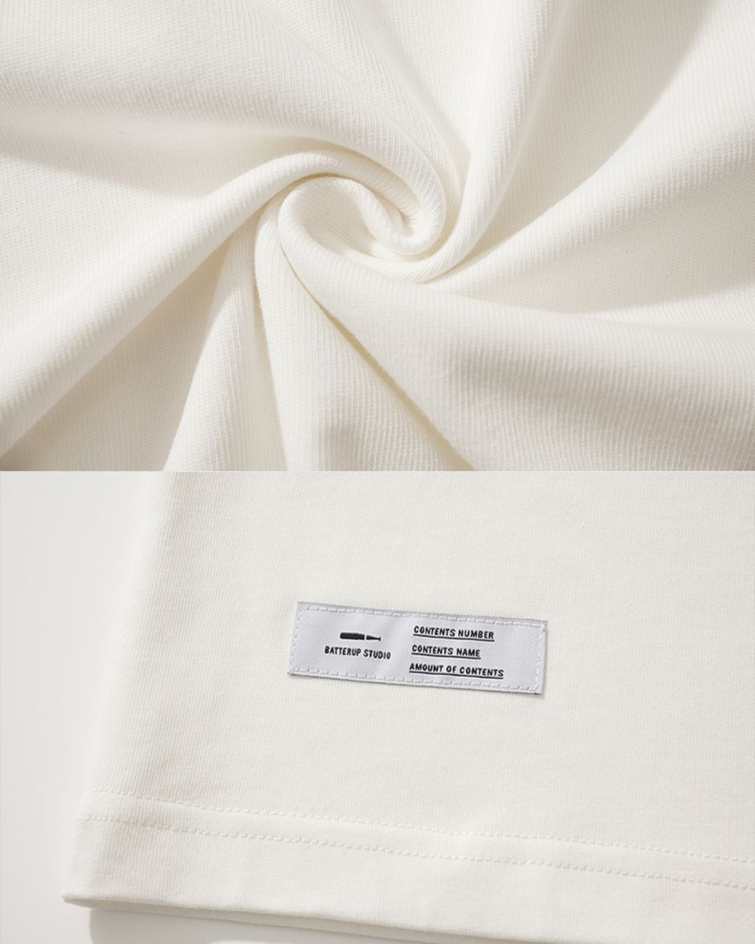 COTTON OVERSIZED LONG TEE W1547